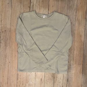 COS Ribbed Knit top 100% cotton